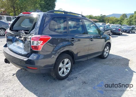 2016 Subaru Forester 2.5I Premium из США, поврежденный, VIN JF2SJAFC2GH417081